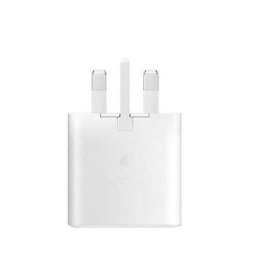 Official Samsung Galaxy M25 25W USB-C UK Fast Main Charger White