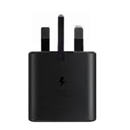 Official Samsung Galaxy S21 25W USB-C UK Fast Main Charger Black