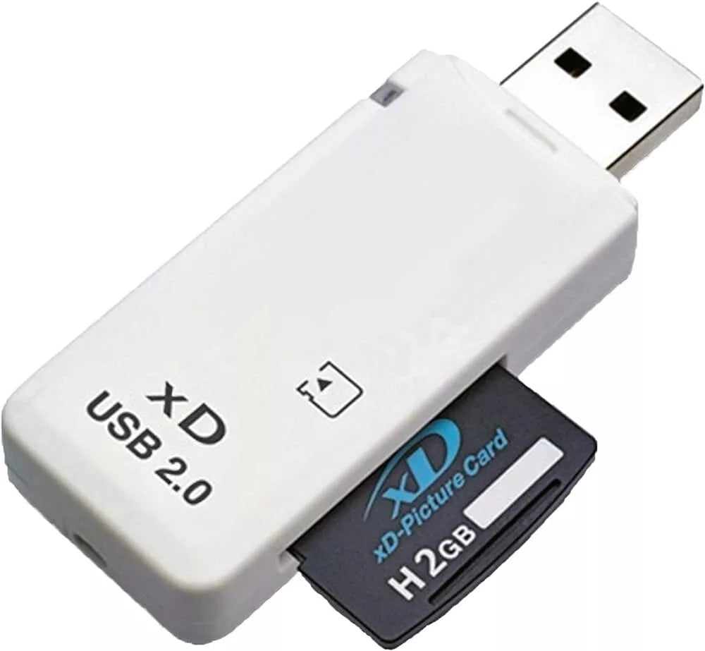 XD Picture Card Reader USB 2.0 Memory Adapter for Olympus Fuji Cameras