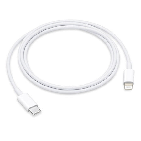 كابل شحن رسمي لجهاز Apple iPhone 13 Mini USB-C إلى Lightning بطول 1 متر أبيض