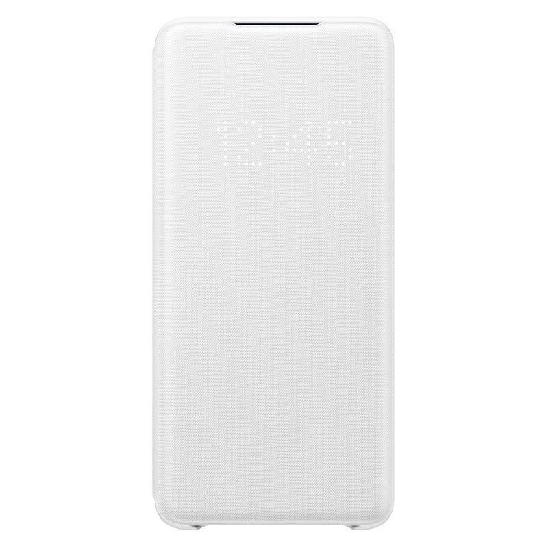 Official Samsung Galaxy S20 Plus LED View Cover Case White - EF-NG985PWEGEU - GB Mobile Ltd